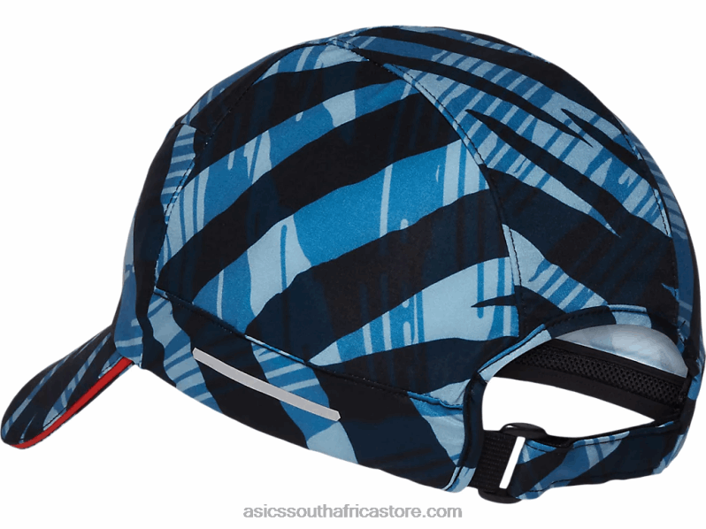 Asics Graphic Woven Cap LH4X0973 Azure/Cherry Tomato