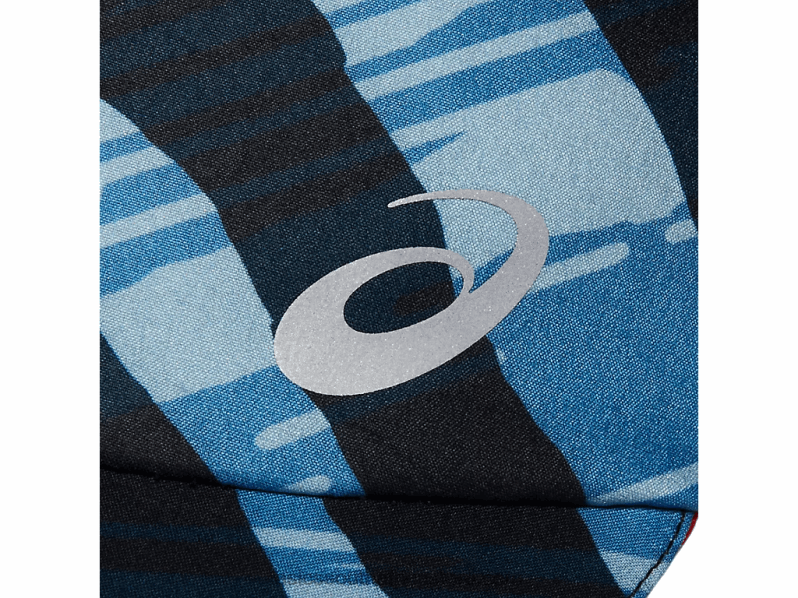 Asics Graphic Woven Cap LH4X0973 Azure/Cherry Tomato