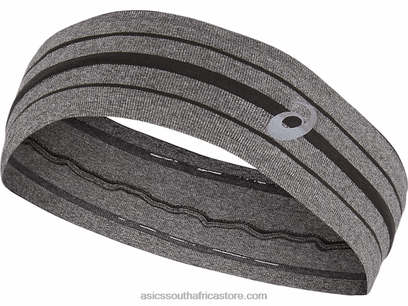 Asics Illusion Headband LH4X03959 Dark Grey Heather