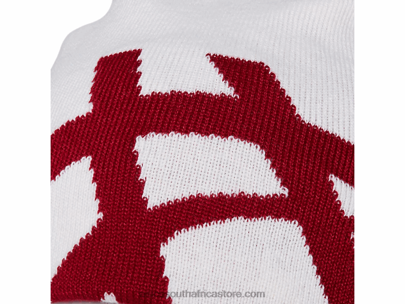 Asics Unisex Beanie Glove Set LH4X0837 Birch/Cranberry