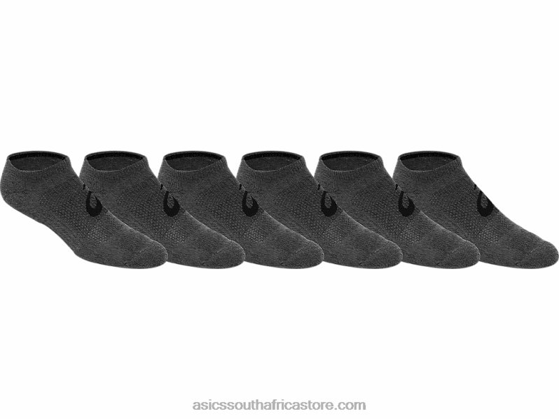 Asics Invasion No Show(6 Pack) LH4X0583 Heather Iron