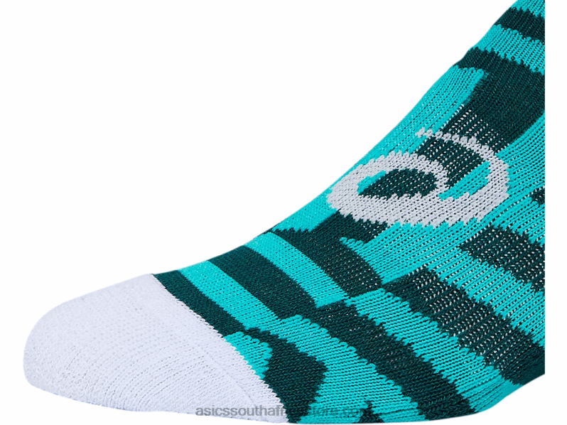 Asics Youth Invasion No Show LH4X01886 Pink Salt/Digital Aqua/Sea Glass