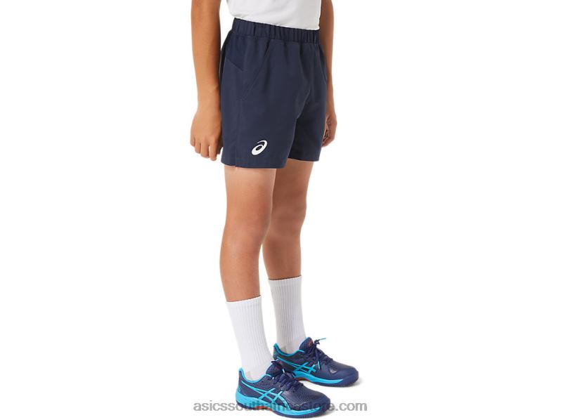 Kids Asics Tennis Short LH4X04238 Midnight