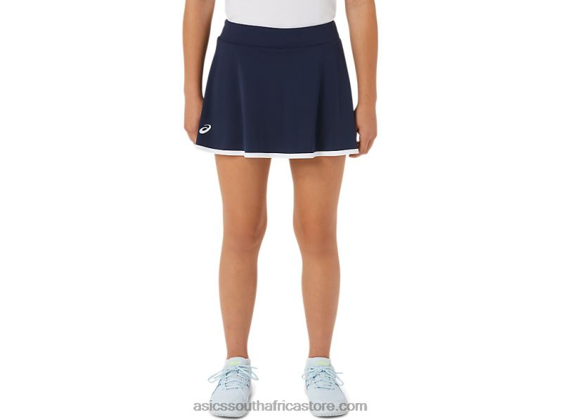 Kids Asics Tennis Skort LH4X04233 Midnight