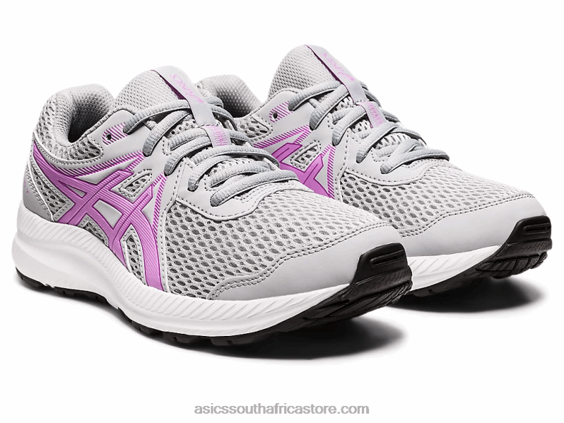 Kids Asics Contend 7 Grade School LH4X04536 Piedmont Grey/Lavender Glow