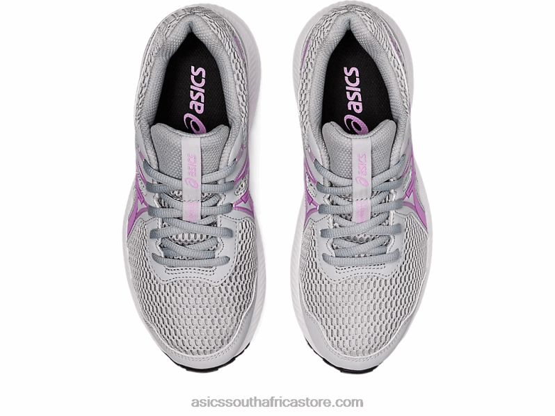 Kids Asics Contend 7 Grade School LH4X04536 Piedmont Grey/Lavender Glow