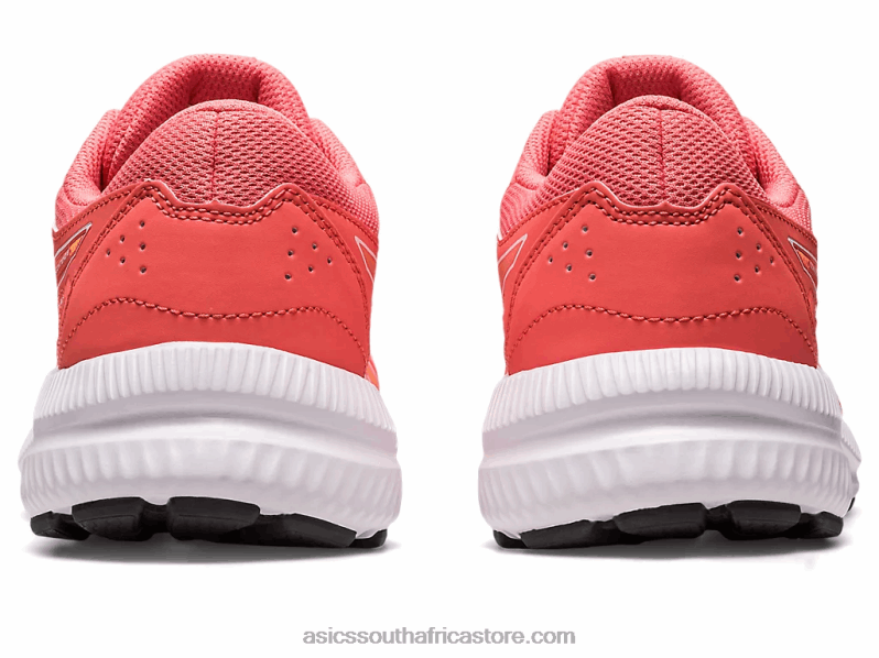 Kids Asics Contend 8 Grade School LH4X04278 Papaya/Summer Dune