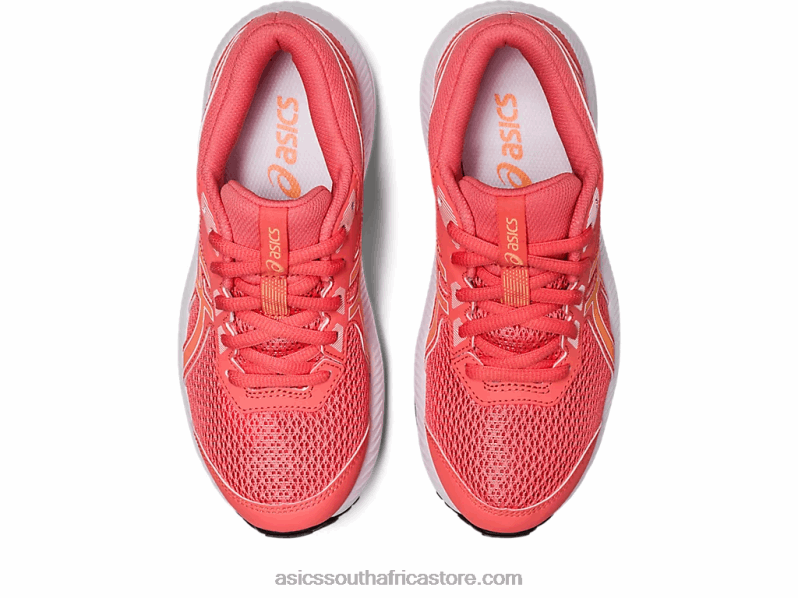 Kids Asics Contend 8 Grade School LH4X04278 Papaya/Summer Dune