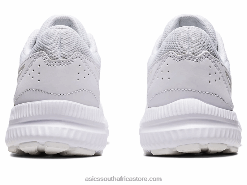 Kids Asics Contend 8 Grade School LH4X04332 White