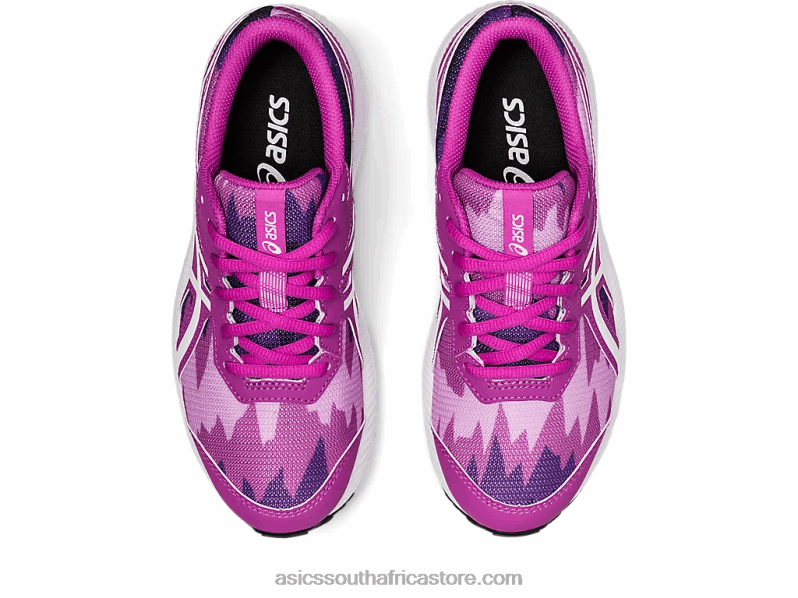 Kids Asics Contend 8 Grade School LH4X04348 Orchid/White