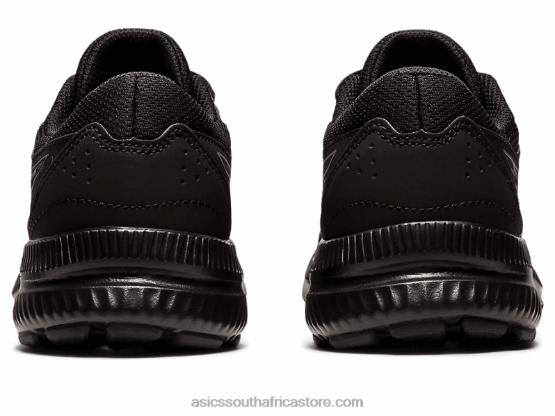 Kids Asics Contend 8 Grade School LH4X04402 Black/Carrier Grey