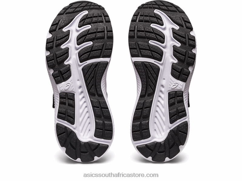 Kids Asics Contend 8 Pre-School LH4X04249 Black/Papaya