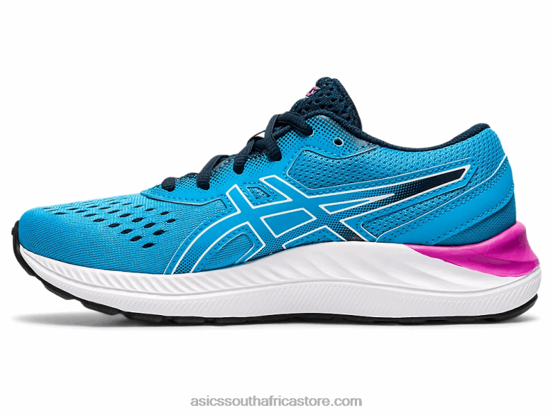 Kids Asics Gel-Excite 8 Grade School LH4X04528 Digital Aqua/White