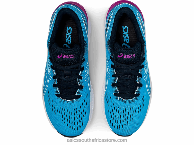 Kids Asics Gel-Excite 8 Grade School LH4X04528 Digital Aqua/White