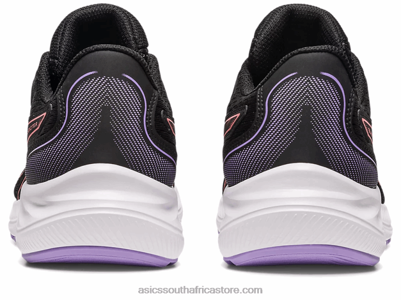 Kids Asics Gel-Excite 9 Grade School LH4X04302 Black/Papaya