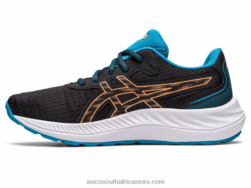 Kids Asics Gel-Excite 9 Grade School LH4X04307 Black/Sun Peach