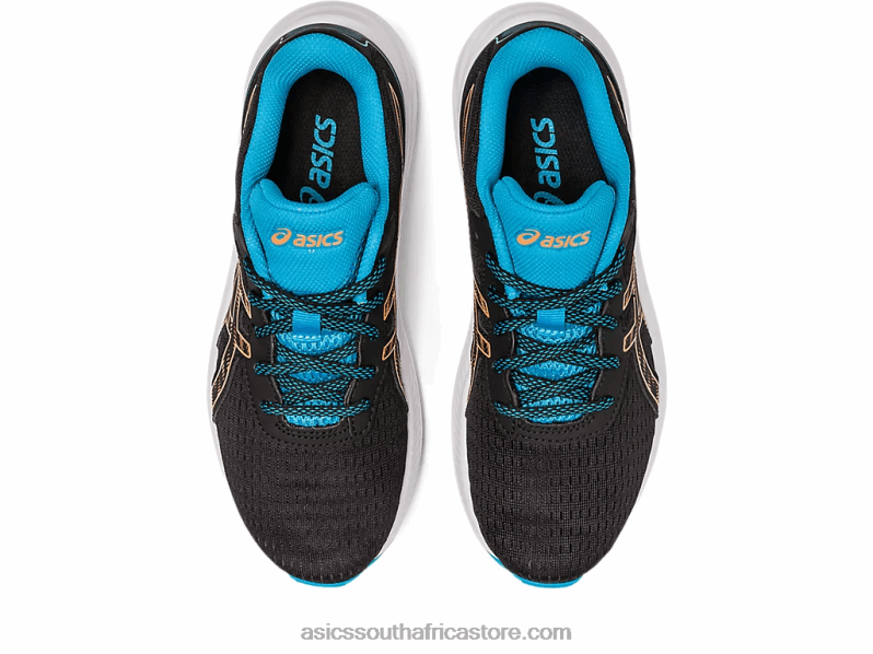 Kids Asics Gel-Excite 9 Grade School LH4X04307 Black/Sun Peach