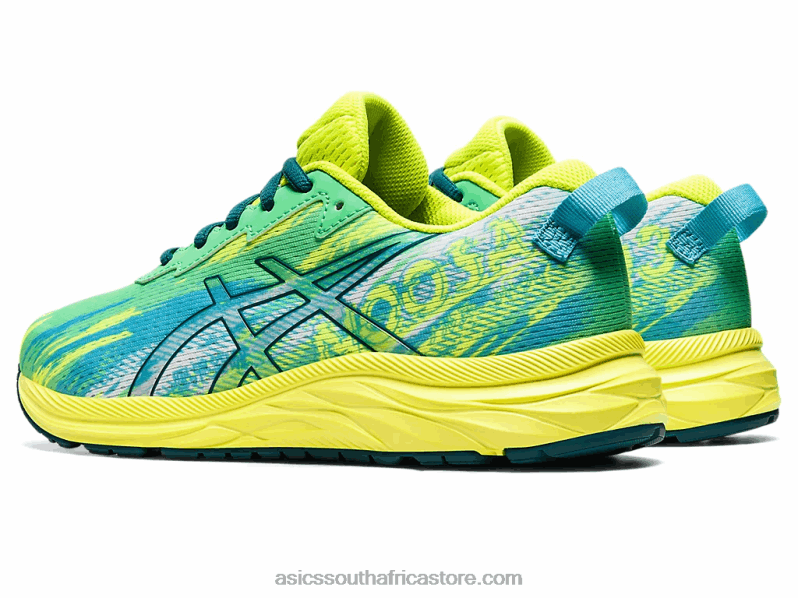 Kids Asics Gel-Noosa Tri 13 Grade School LH4X04357 New Leaf/Velvet Pine