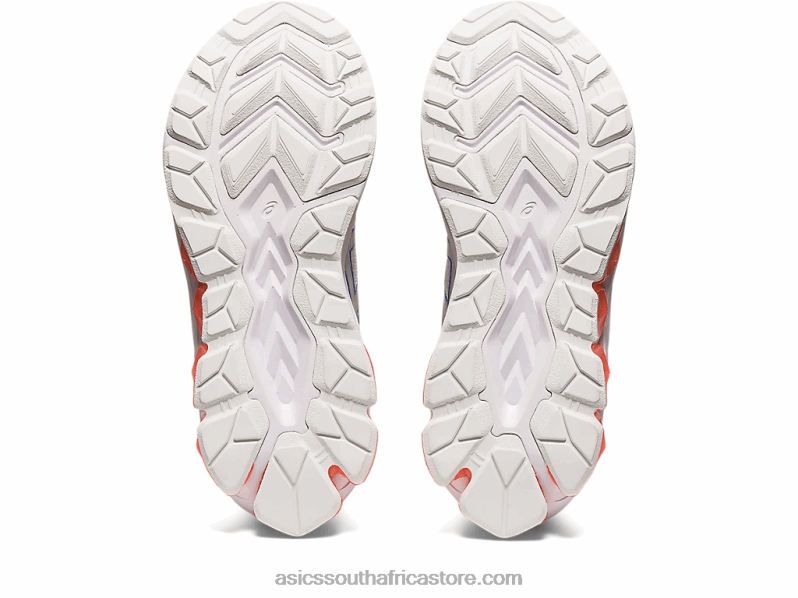 Kids Asics Gel-Quantum 180 VII Grade School LH4X04299 White/Sun Coral