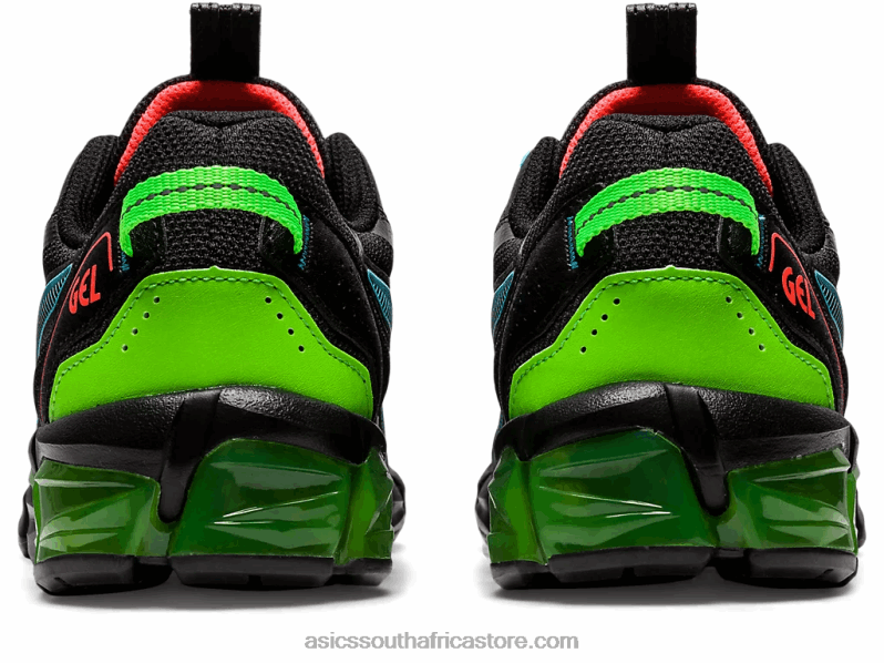 Kids Asics Gel-Quantum 90 3 Grade School LH4X04373 Black/Aquarium