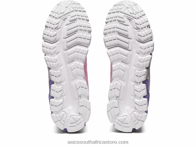 Kids Asics Gel-Quantum 90 3 Grade School LH4X0927 Cotton Candy/White