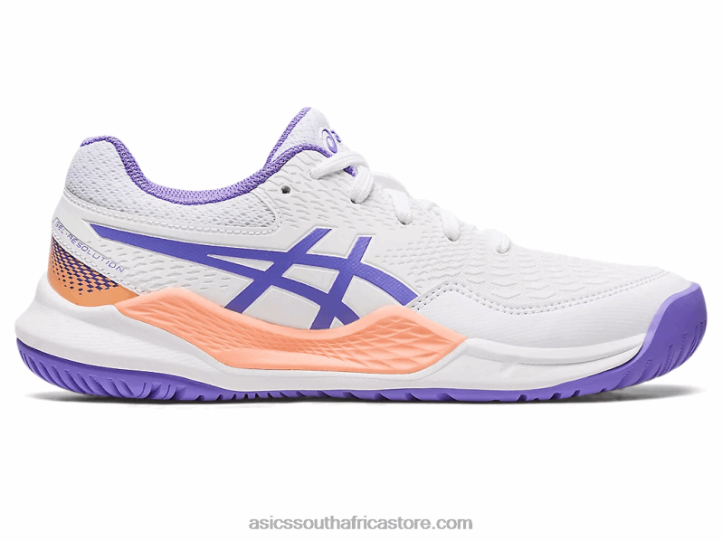 Kids Asics Gel-Resolution 9 Grade School LH4X04222 White/Amethyst