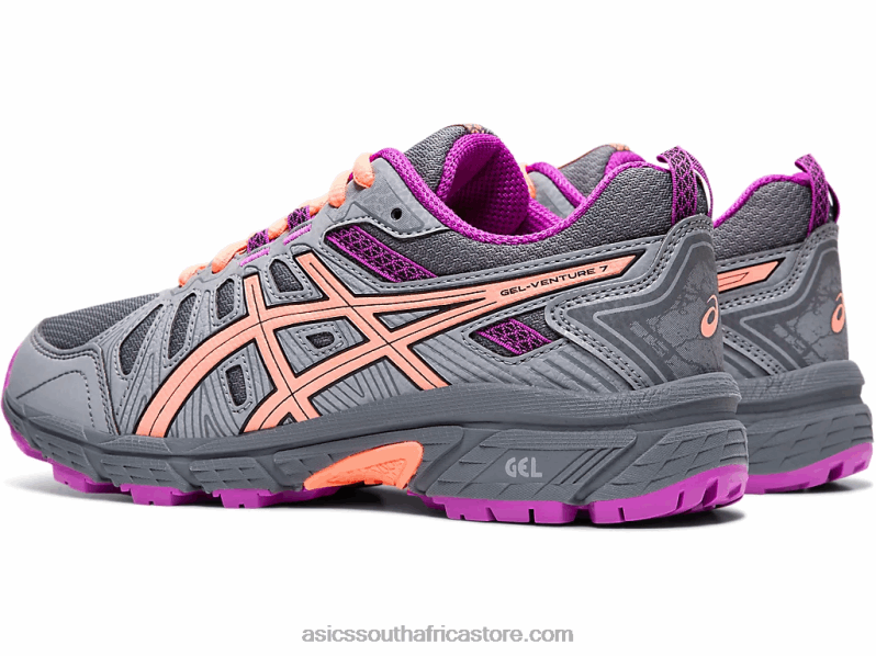 Kids Asics Gel-Venture 7 Grade School LH4X04569 Metropolis/Black