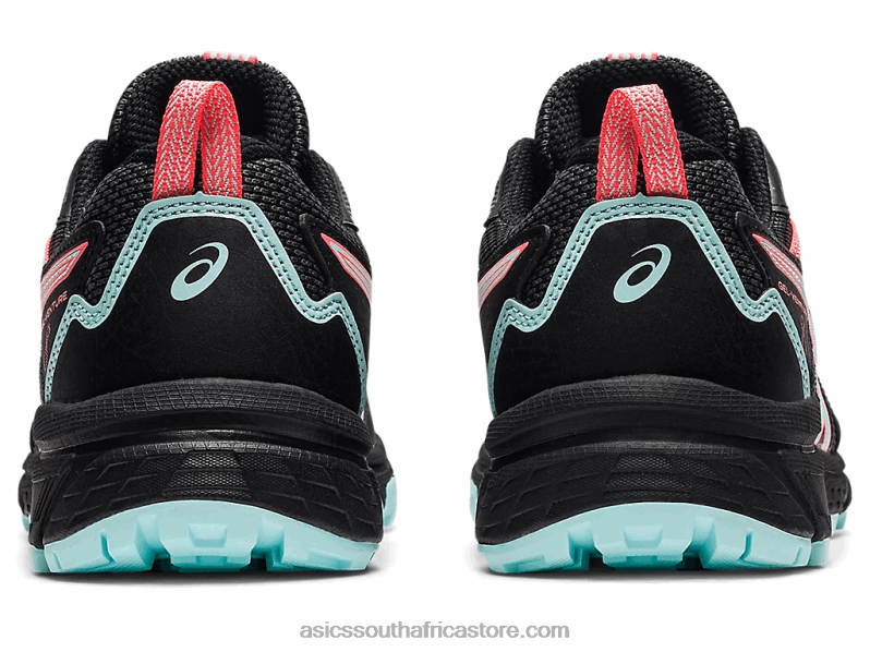 Kids Asics Gel-Venture 8 Grade School LH4X04510 Black/Clear Blue