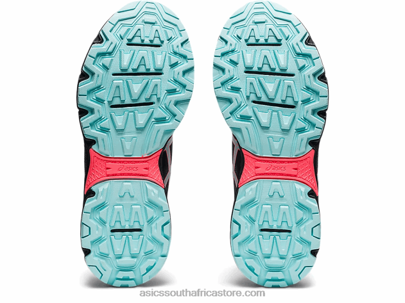 Kids Asics Gel-Venture 8 Grade School LH4X04510 Black/Clear Blue