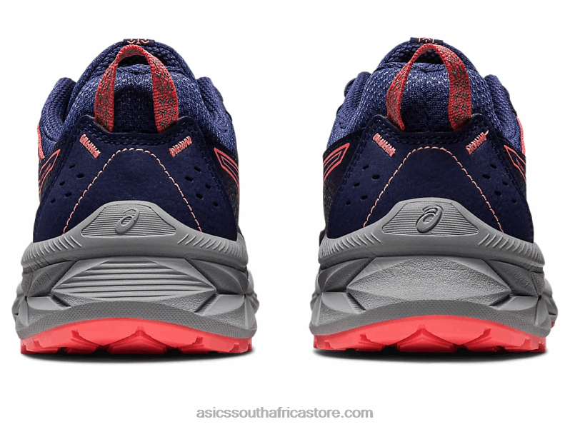 Kids Asics Gel-Venture 9 Grade School LH4X04220 Indigo Blue/Papaya