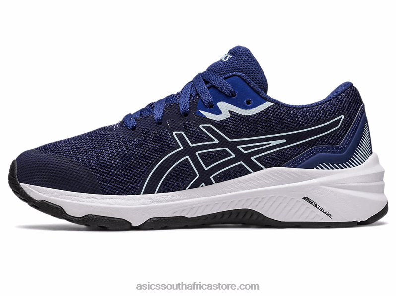 Kids Asics Gt-1000 11 Grade School LH4X04314 Indigo Blue/Reborn Blue