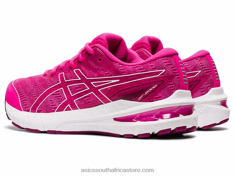 Kids Asics Gt-2000 10 Grade School LH4X04324 Pink Glo/White
