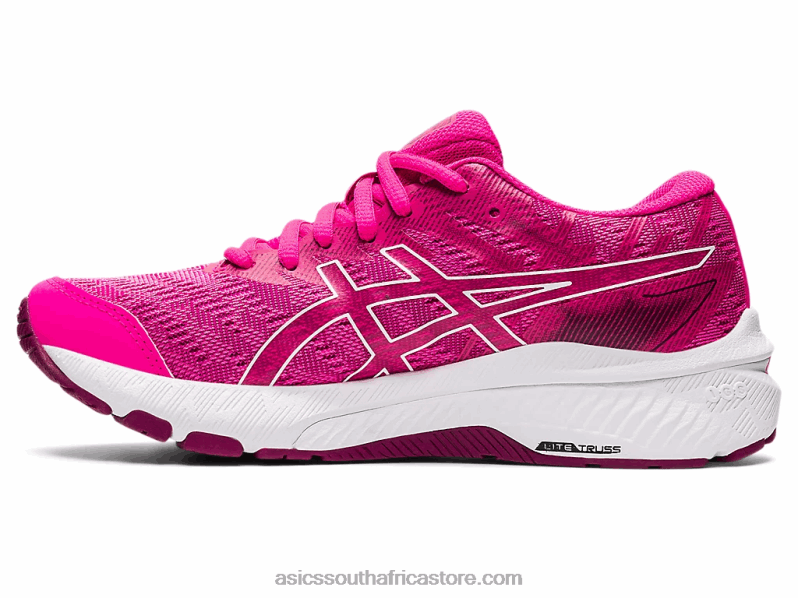 Kids Asics Gt-2000 10 Grade School LH4X04324 Pink Glo/White