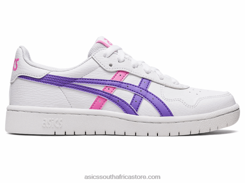 Kids Asics Japan S Grade School LH4X04328 White/Amethyst