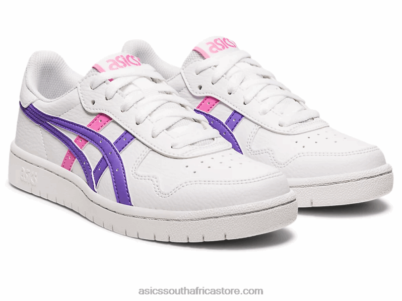 Kids Asics Japan S Grade School LH4X04328 White/Amethyst