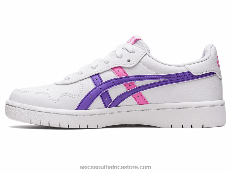 Kids Asics Japan S Grade School LH4X04328 White/Amethyst