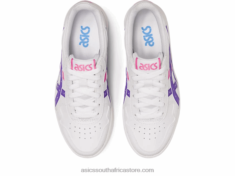 Kids Asics Japan S Grade School LH4X04328 White/Amethyst