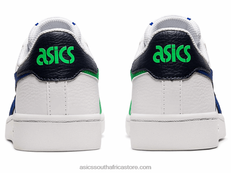 Kids Asics Japan S Grade School LH4X04493 White/Monaco Blue