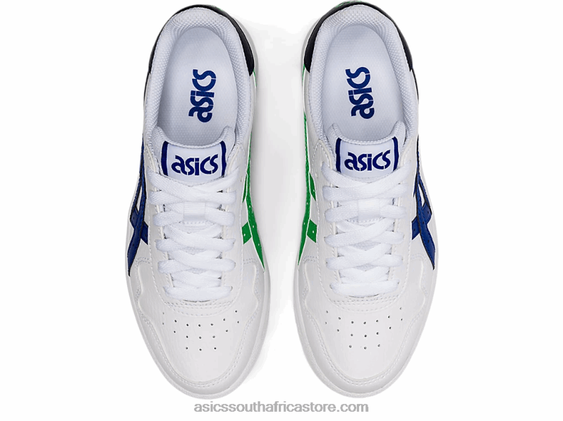 Kids Asics Japan S Grade School LH4X04493 White/Monaco Blue