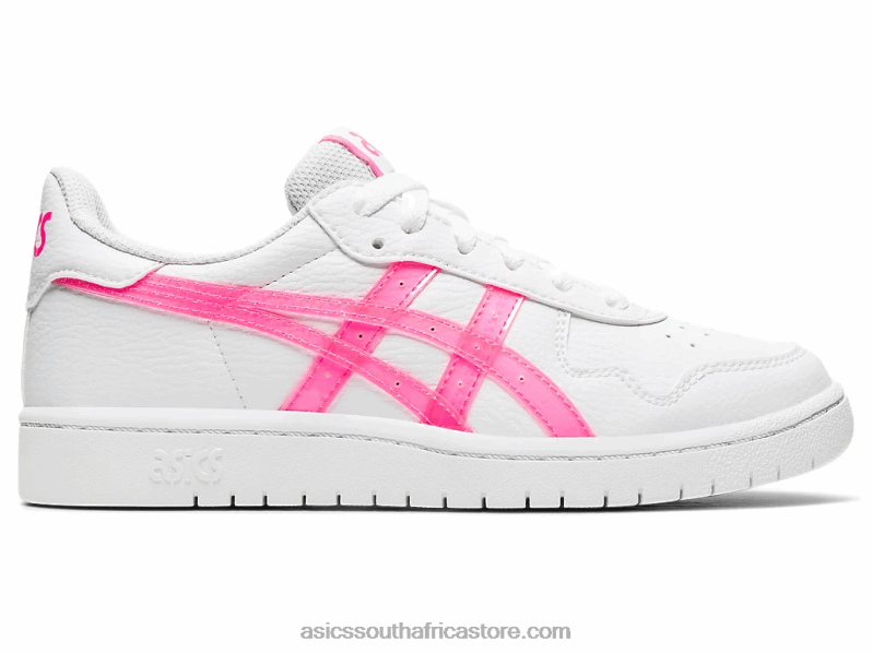 Kids Asics Japan S Grade School LH4X04552 White/Hot Pink