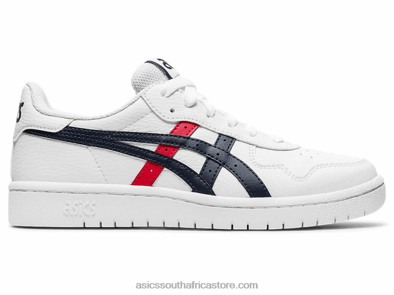 Kids Asics Japan S Grade School LH4X04560 White/Classic Red