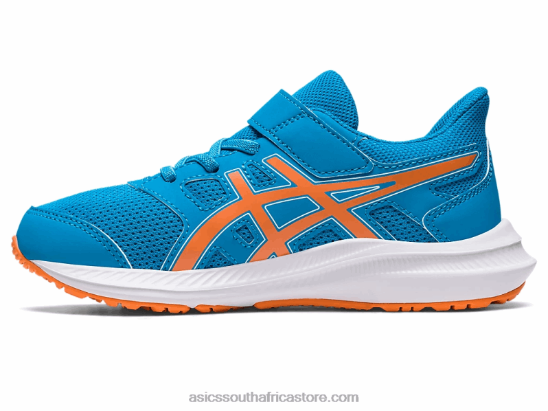 Kids Asics Jolt 4 Pre-School LH4X04261 Island Blue/Sun Peach