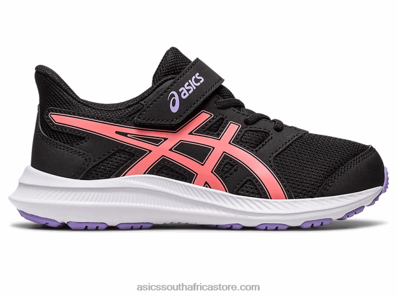 Kids Asics Jolt 4 Pre-School LH4X04274 Black/Papaya