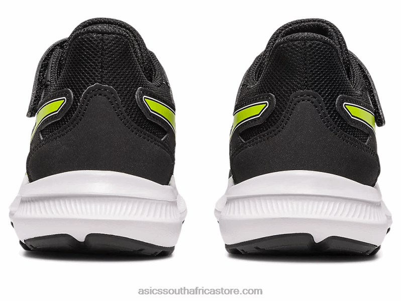 Kids Asics Jolt 4 Pre-School LH4X04275 Black/Lime Zest