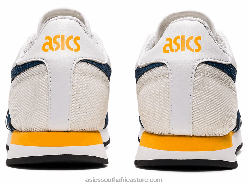 Kids Asics Tiger Runner Grade School LH4X04464 White/Light Indigo