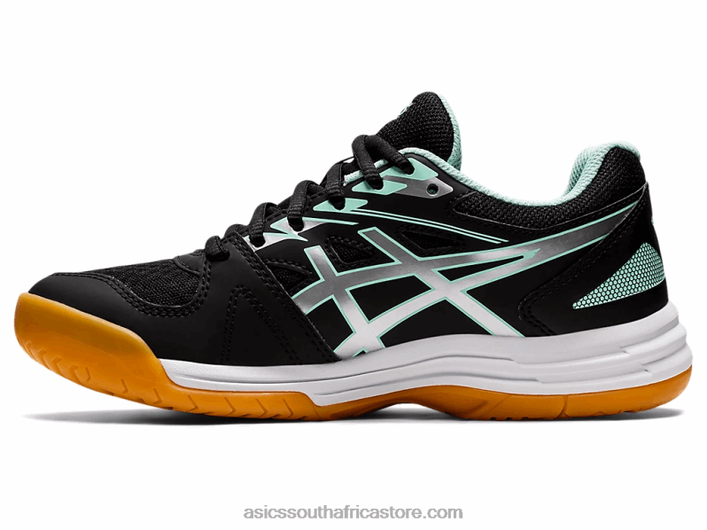 Kids Asics Upcourt 4 Grade School LH4X04456 Black/Fresh Ice