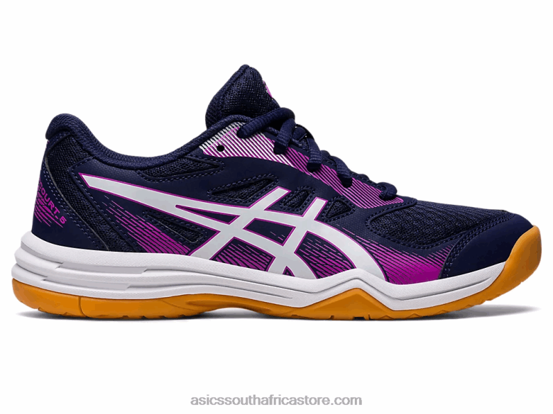 Kids Asics Upcourt 5 Grade School LH4X04266 Peacoat/Orchid