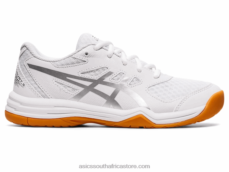 Kids Asics Upcourt 5 Grade School LH4X04388 White/Pure Silver