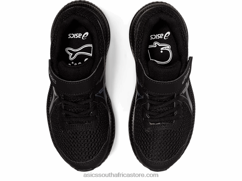 Kids Asics Contend 7 Pre-School LH4X04413 Black/Carrier Grey