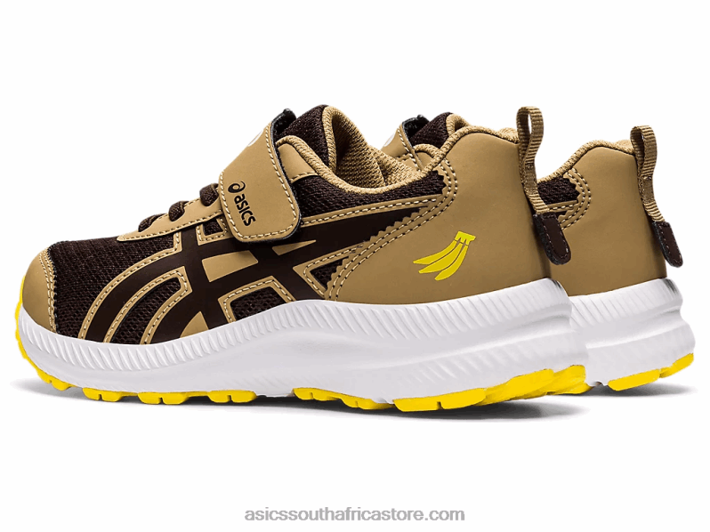 Kids Asics Contend 7 Pre-School LH4X04482 Coffee/Coffee